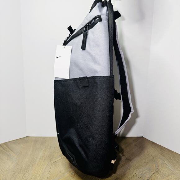 New Nike Hoops Elite Pro Basketball Backpack Black/Silver/Grey BA5554-012 - Picture 2 of 5